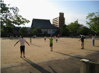 夏休みラジオ体操会